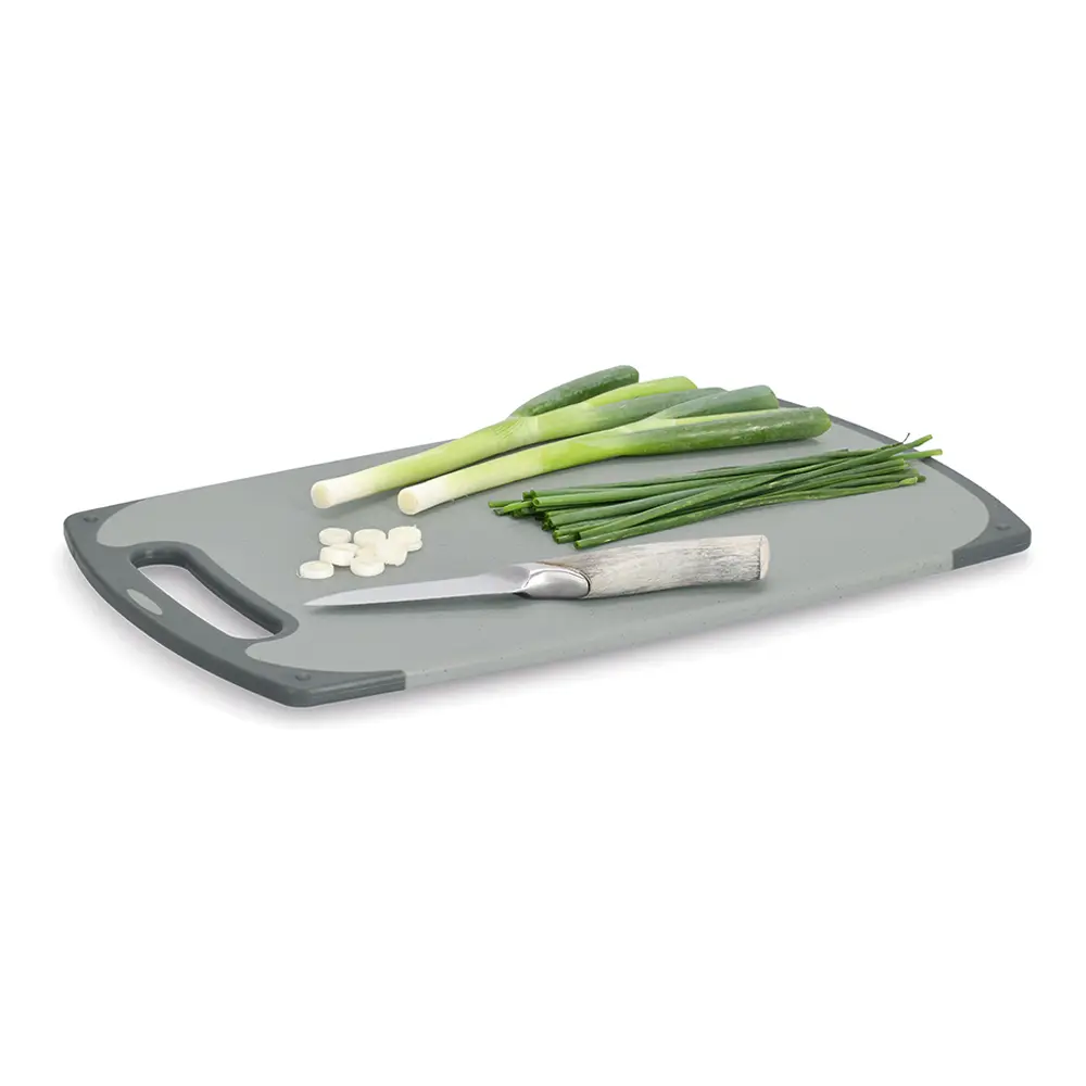 Zeller Schneidebrett Kunststoff grau/anthrazit