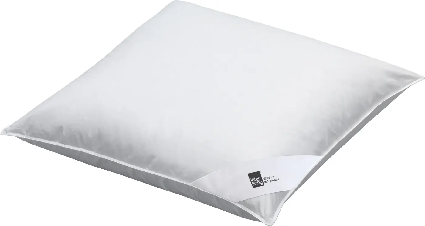 Interliving Kissen 80 x 80 cm 1100 Gramm Weiß