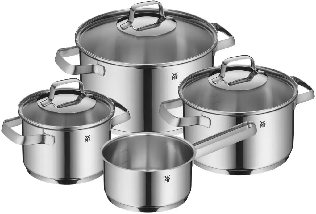 WMF  4-tlg. Topf-Set Belmonte Edelstahl 18/10