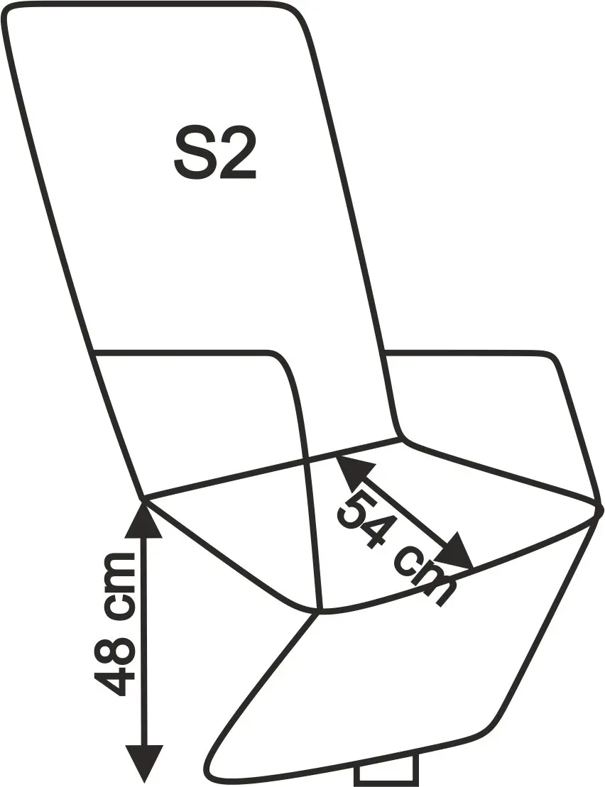 Polsteria  Drehsessel Lola Lazyline manuell Evita anthrazit