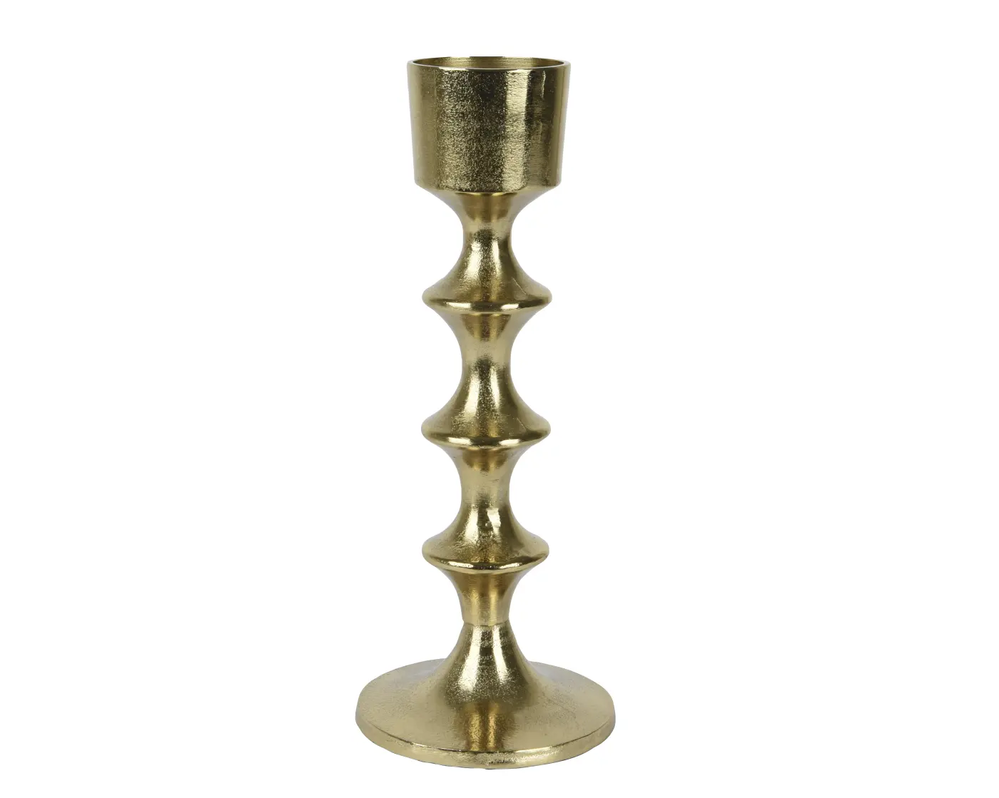 KAEMINGK  Kerzenhalter gold 36,75 cm hoch