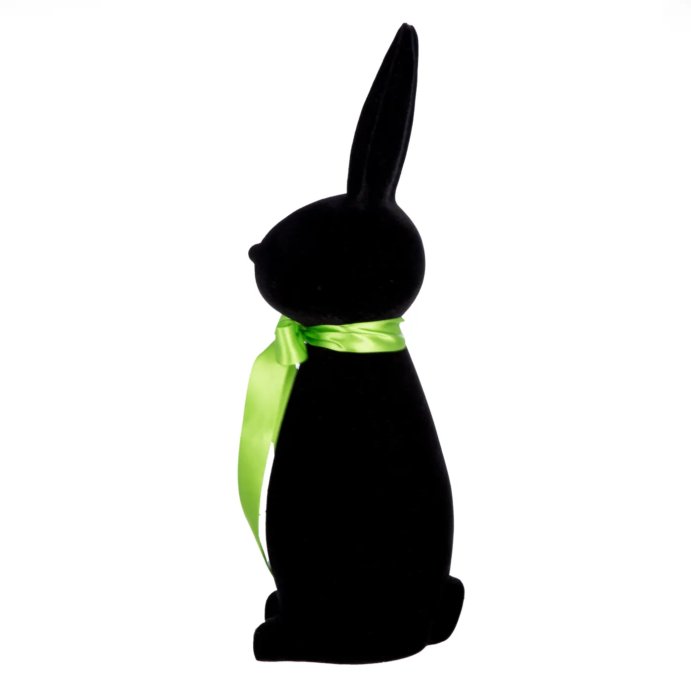 Gilde Figur Hase schwarz 41 cm Kunststoff