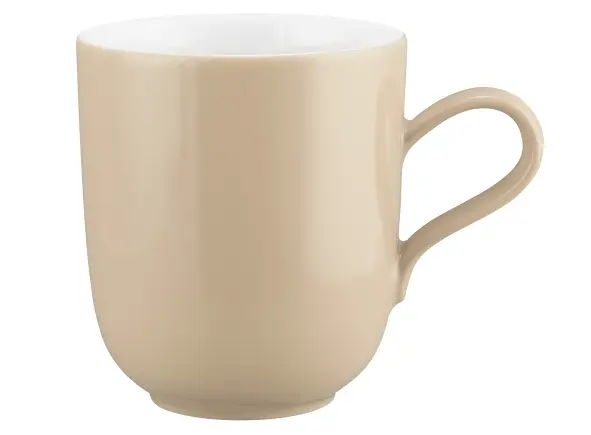 Seltmann Weiden Becher mit Henkel Liberty Pure Colors dusty beige 0,40l