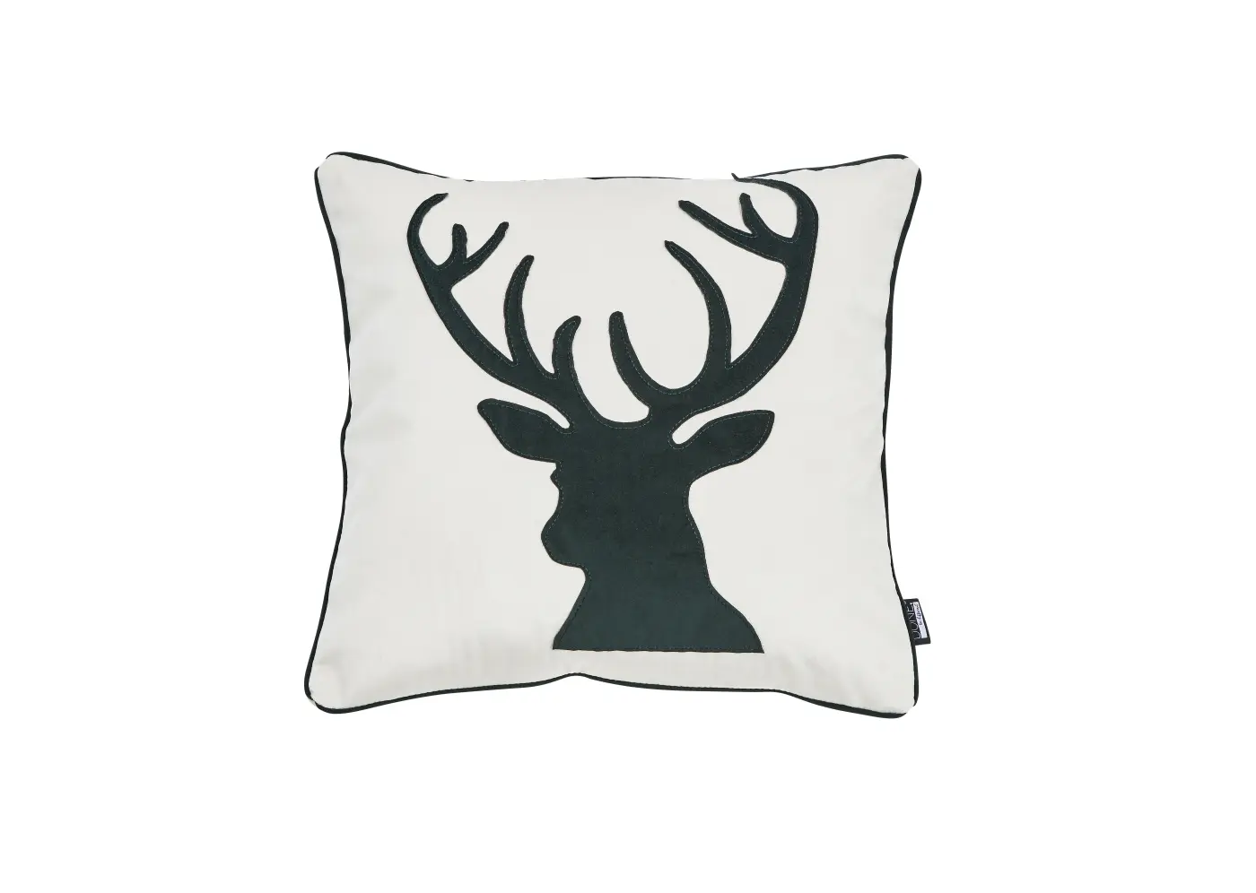 DONE. Kissenhülle Deer Grey/Green