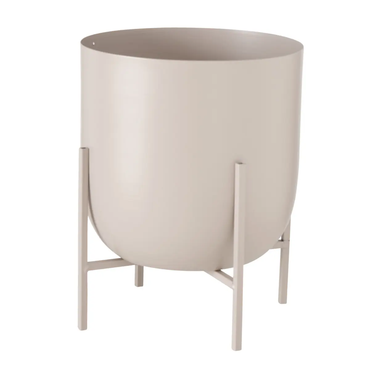 Boltze  Pflanztopfhalter Kilana beige 23 cm hoch