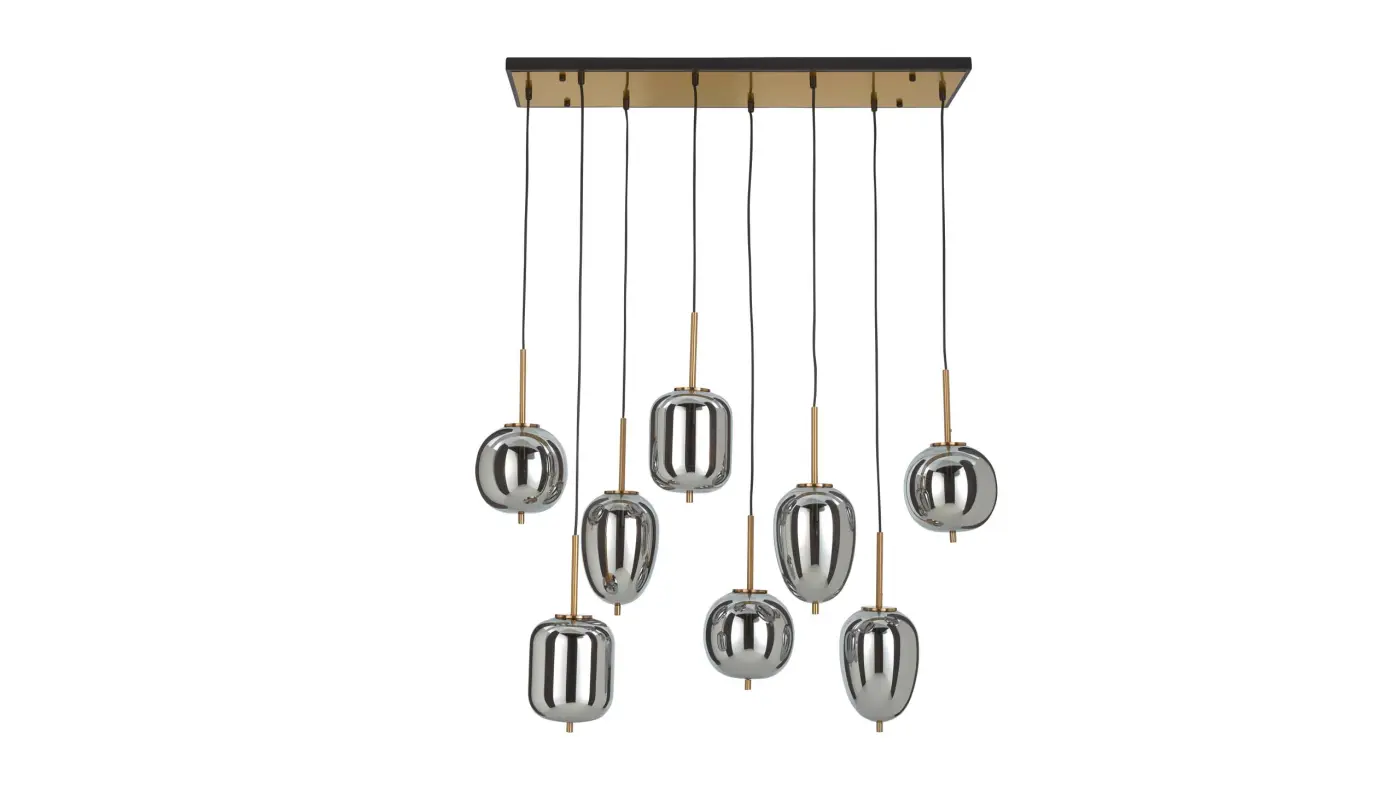 Interliving Hängeleuchte IL 9334 Metallfarben