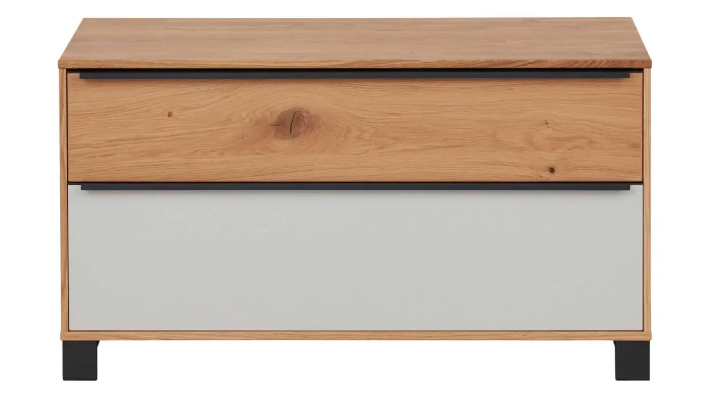 Interliving Garderobenbank Serie IL 6005 Korpus Eiche bianco teilmassiv Interliving Garderobenbank Serie IL 6005 Korpus Eiche bianco teilmassiv