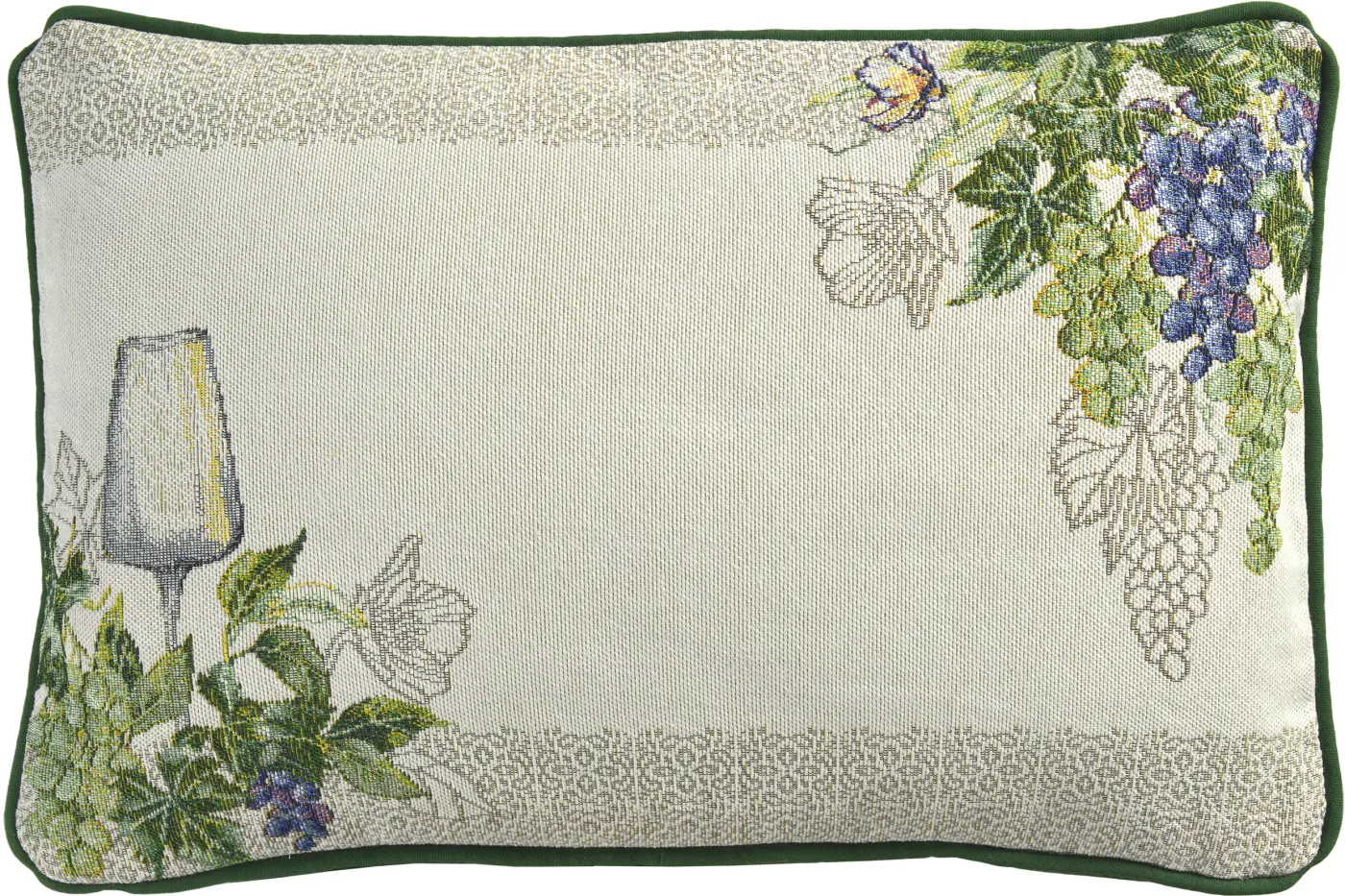 Sander Kissen gefüllt Vineyard bunt 32 x 48 cm