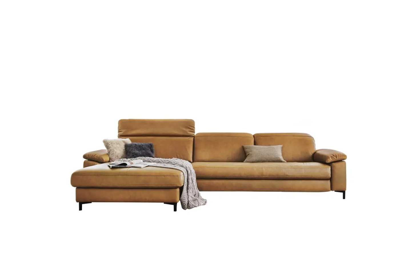Interliving Eckkombination Serie 4054 kurkuma 176 x 347 cm