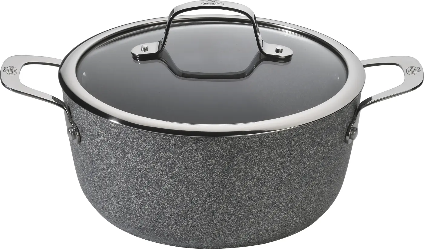 Zwilling Kochtopf Salina Steinoptik grau