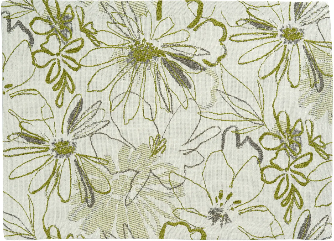 Sander  Tischset Bloom oliv 35x50cm