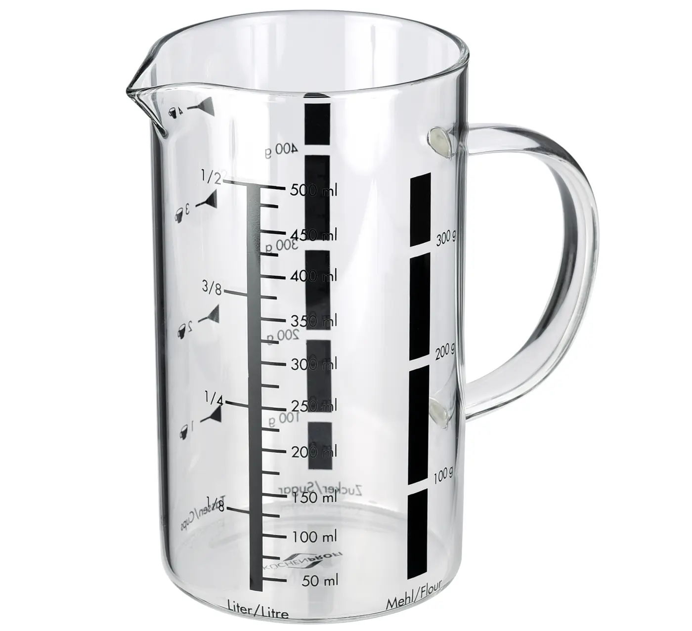 Küchenprofi  Messbecher Messbecher Glas