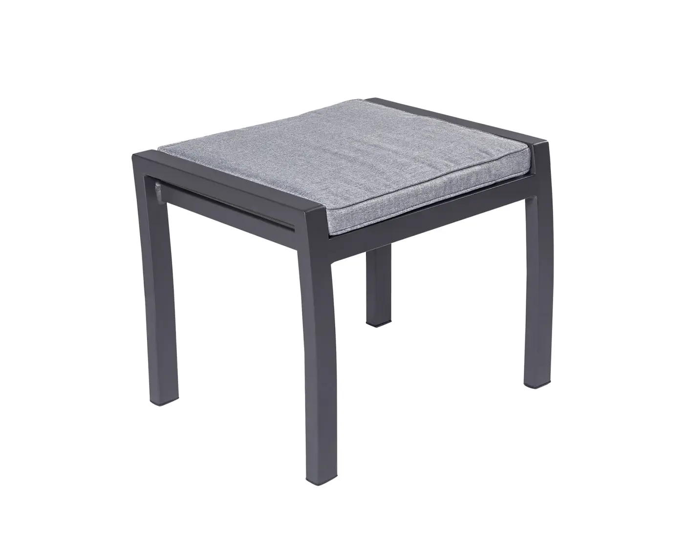 LC Garden Hocker Sondrino  hellgrau/anthrazit ca.  60 x 47 x 45 cm 