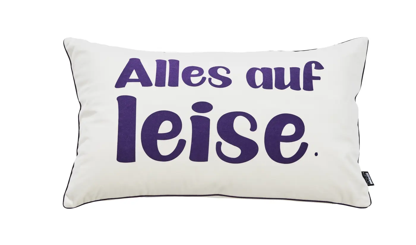 Done. Kissenhülle Vibe beige/purple 40x60cm