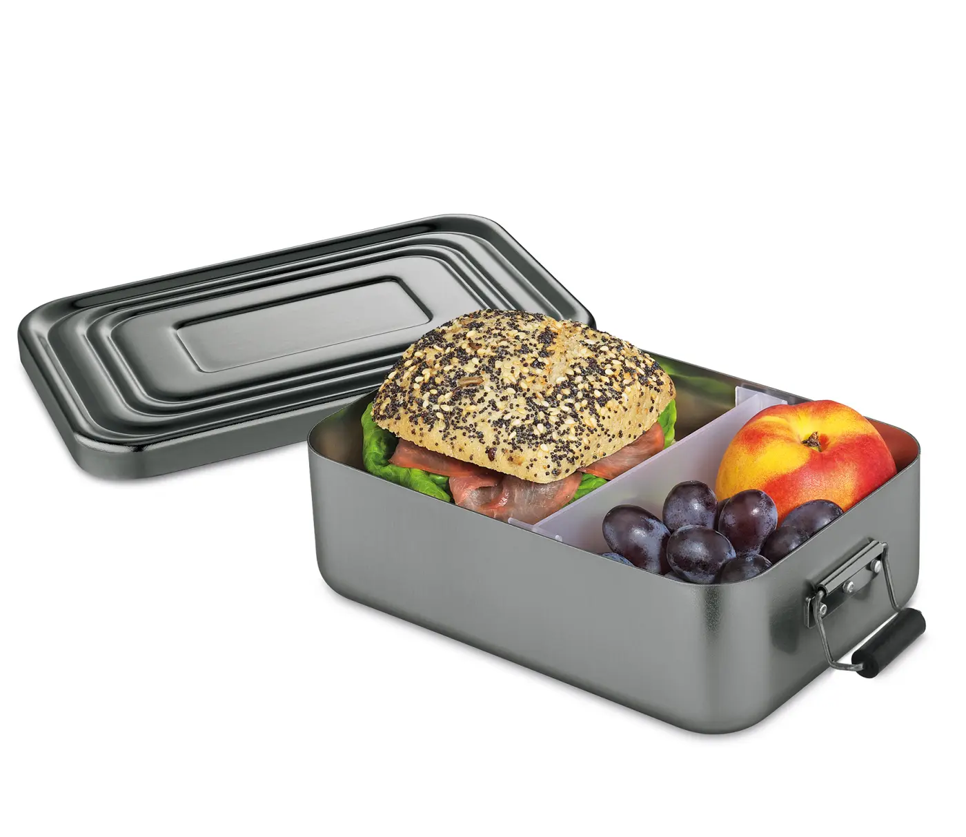 Küchenprofi  Lunch Box grau  ca. 23 x 15 x 7 cm