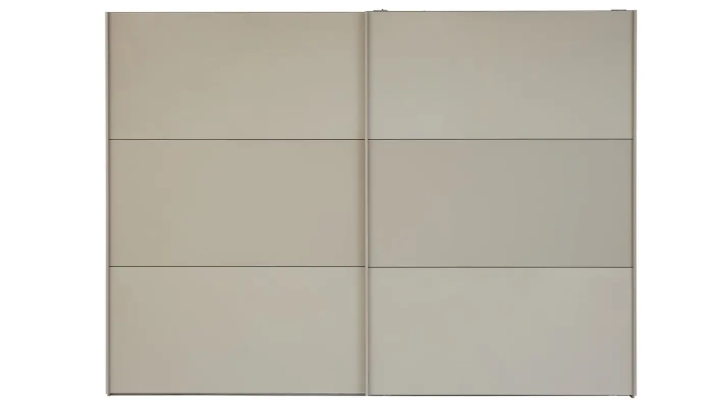Interliving Schwebetürenschrank Serie 1211 grau ca. 300 breit