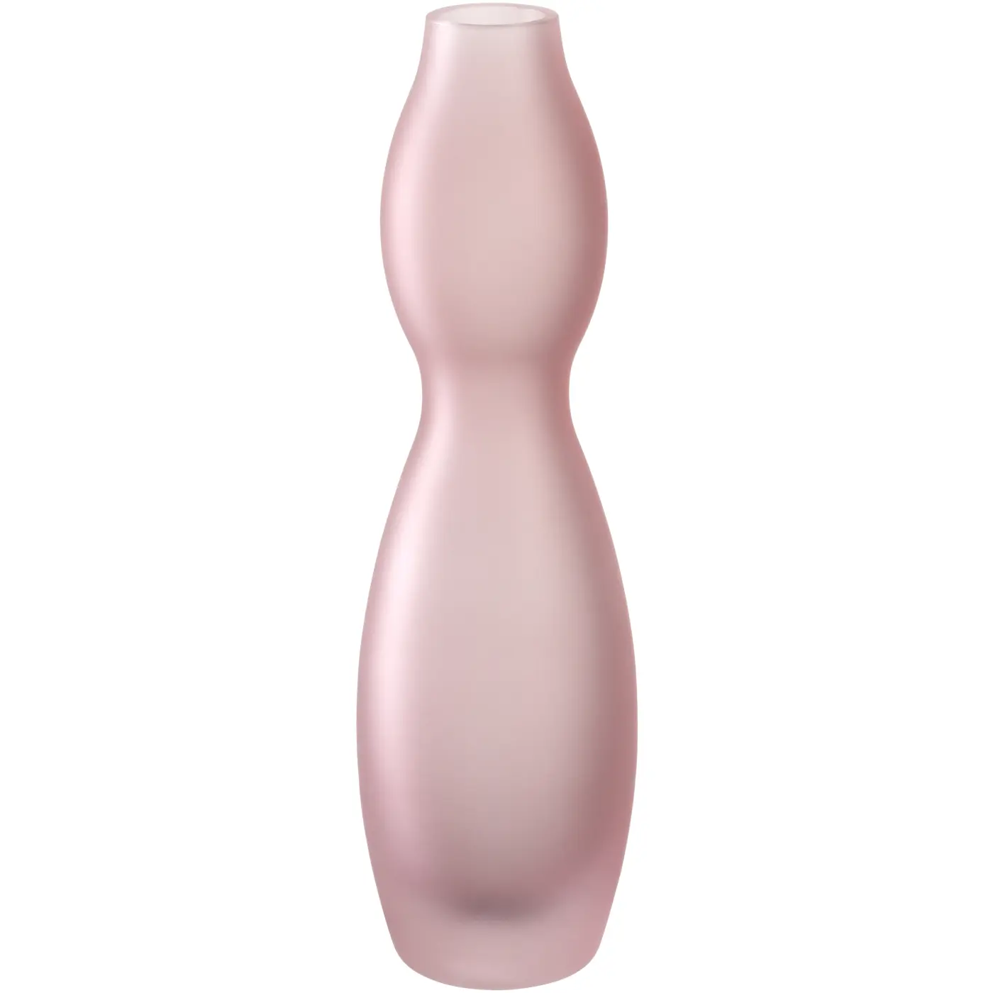 Leonardo Vase VIVACE rose satiniert 25 cm hoch