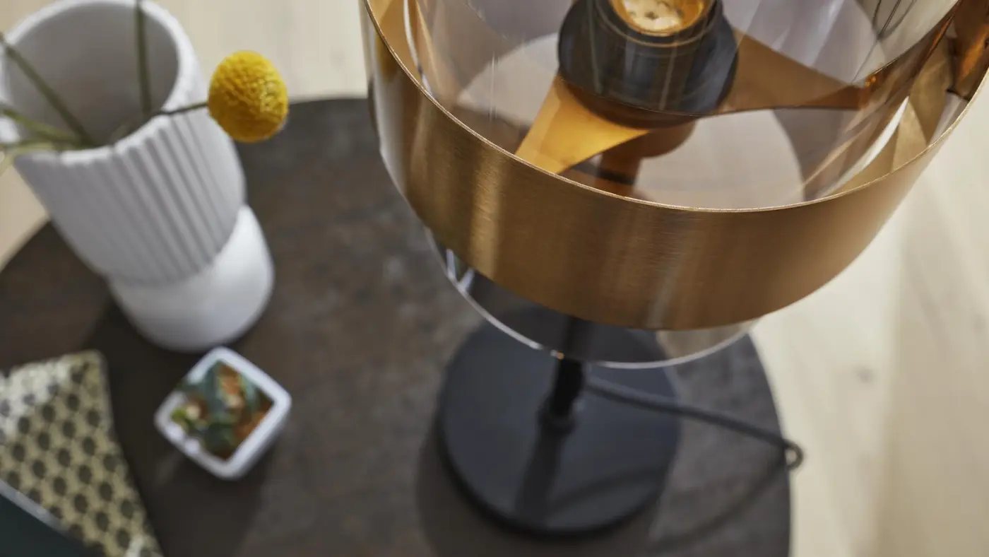 Interliving Tischleuchte IL 9333 Schwarz