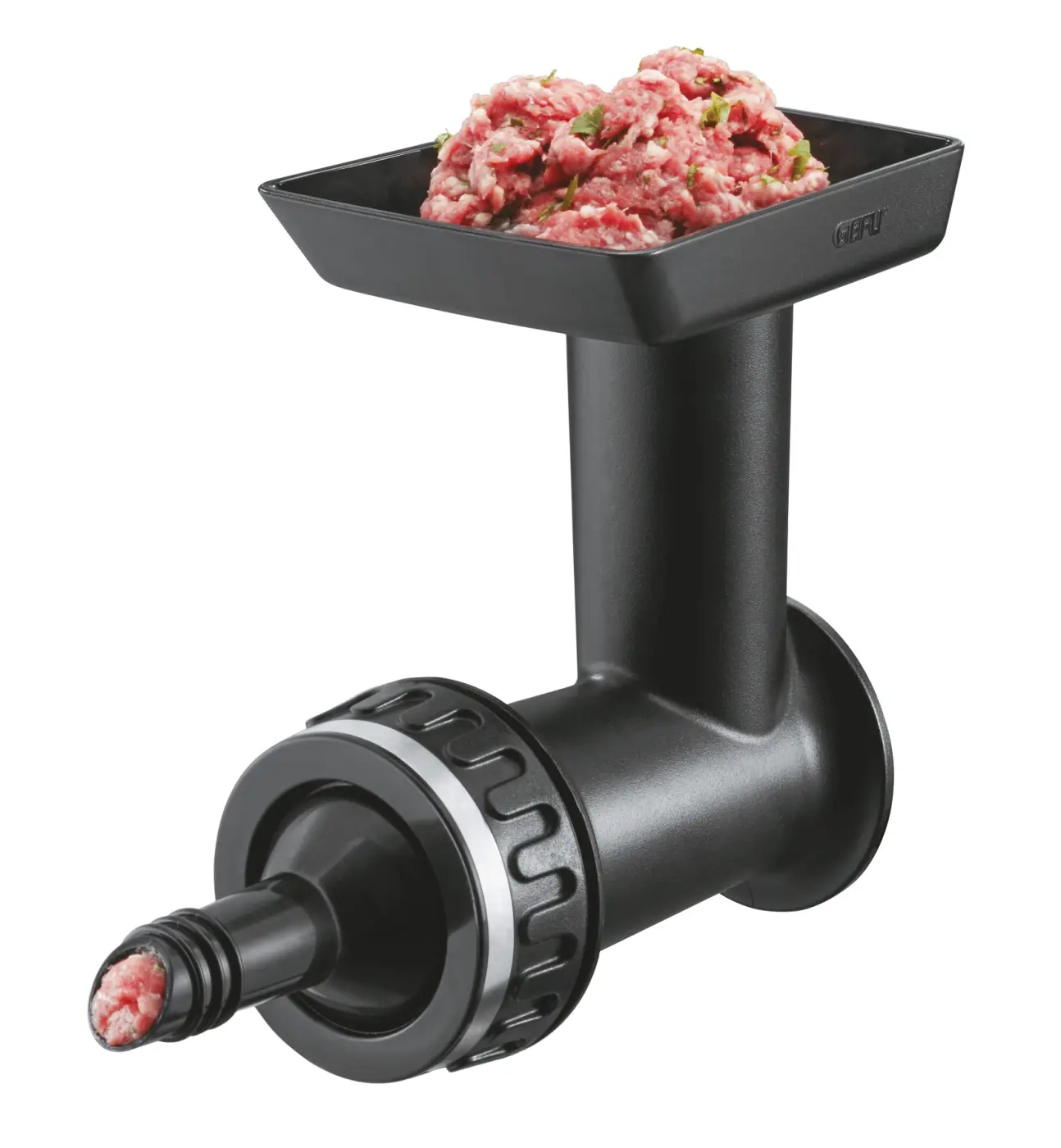 Gefu Fleischwolfvorsatz TRANSFORMA® Schwarz, silber