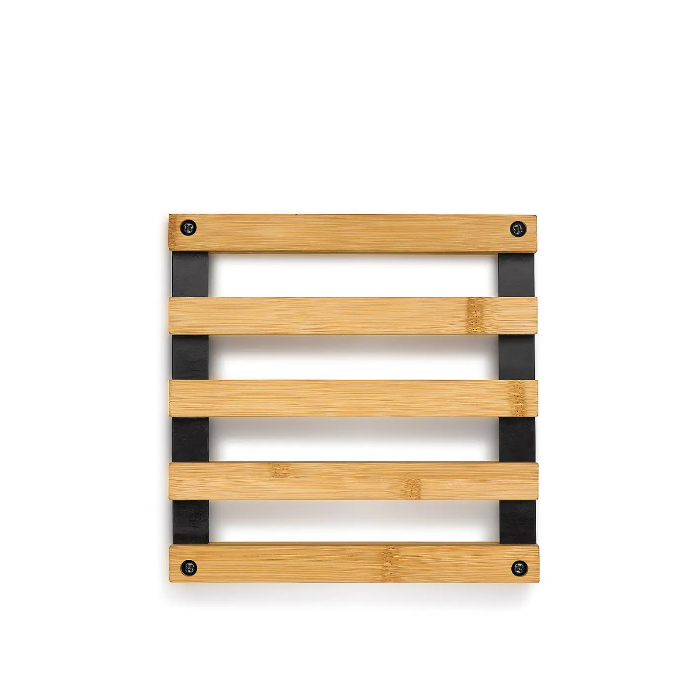 Kela Untersetzer Kiril Bambus schwarz 20,0x20,0x3,0cm Kela Untersetzer Kiril Bambus schwarz 20,0x20,0x3,0cm