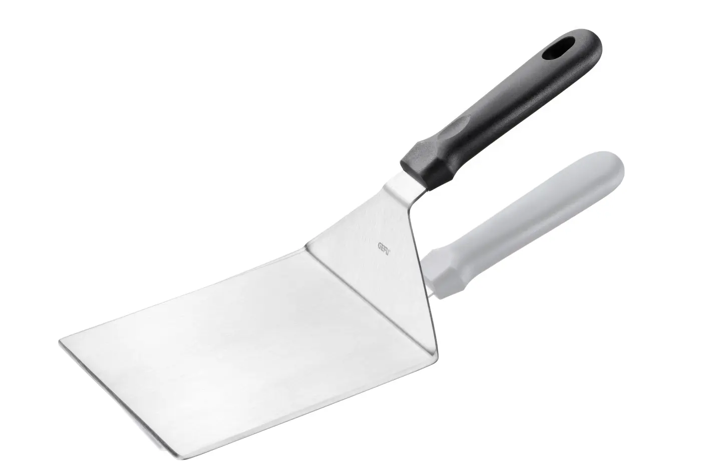 GEFU Wender BBQ XXL schwarz/silber hochwertiger Edelstahl|Kunststoff|