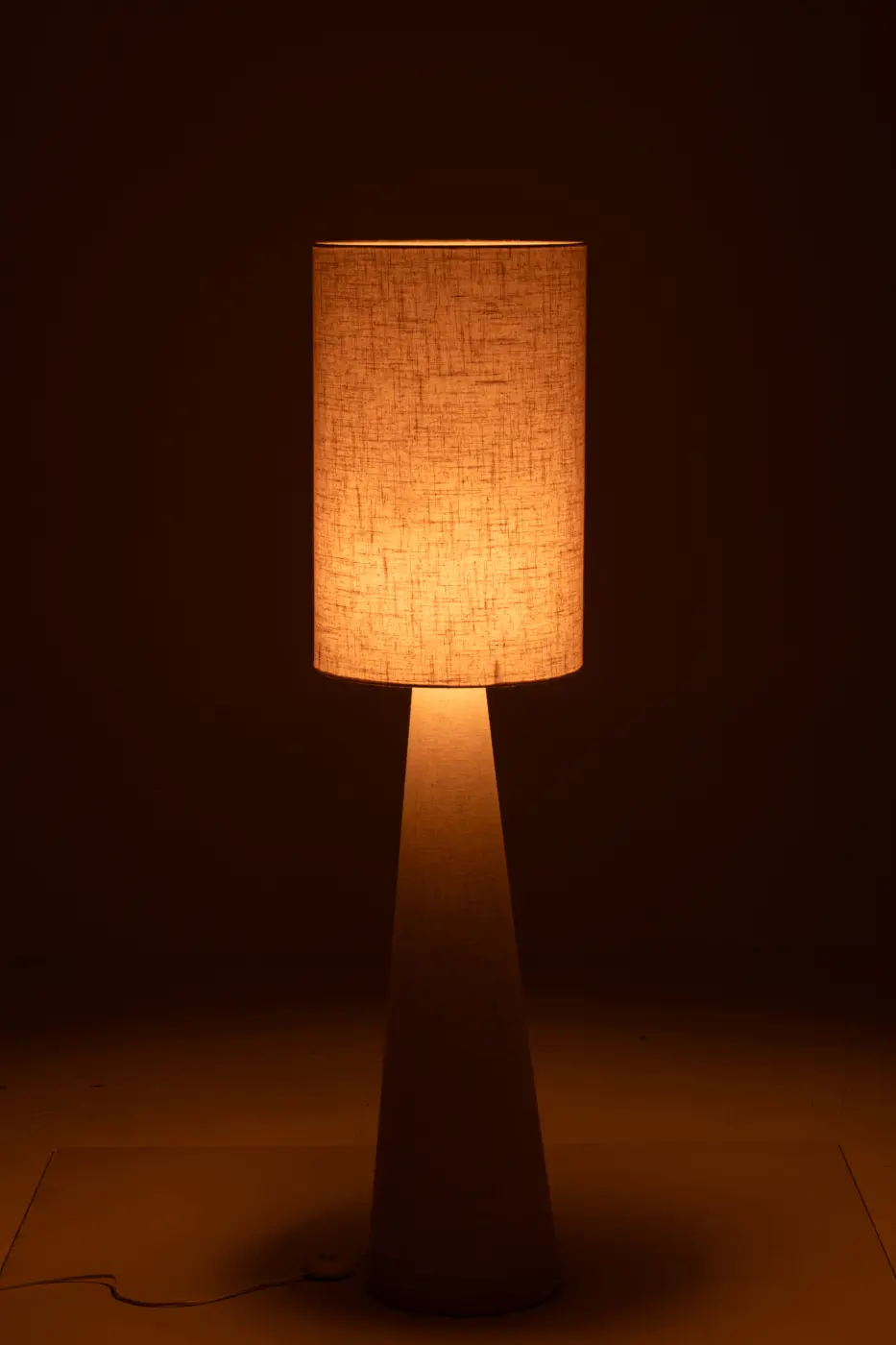 Jolipa Stehlampe Stoff Beige Medium