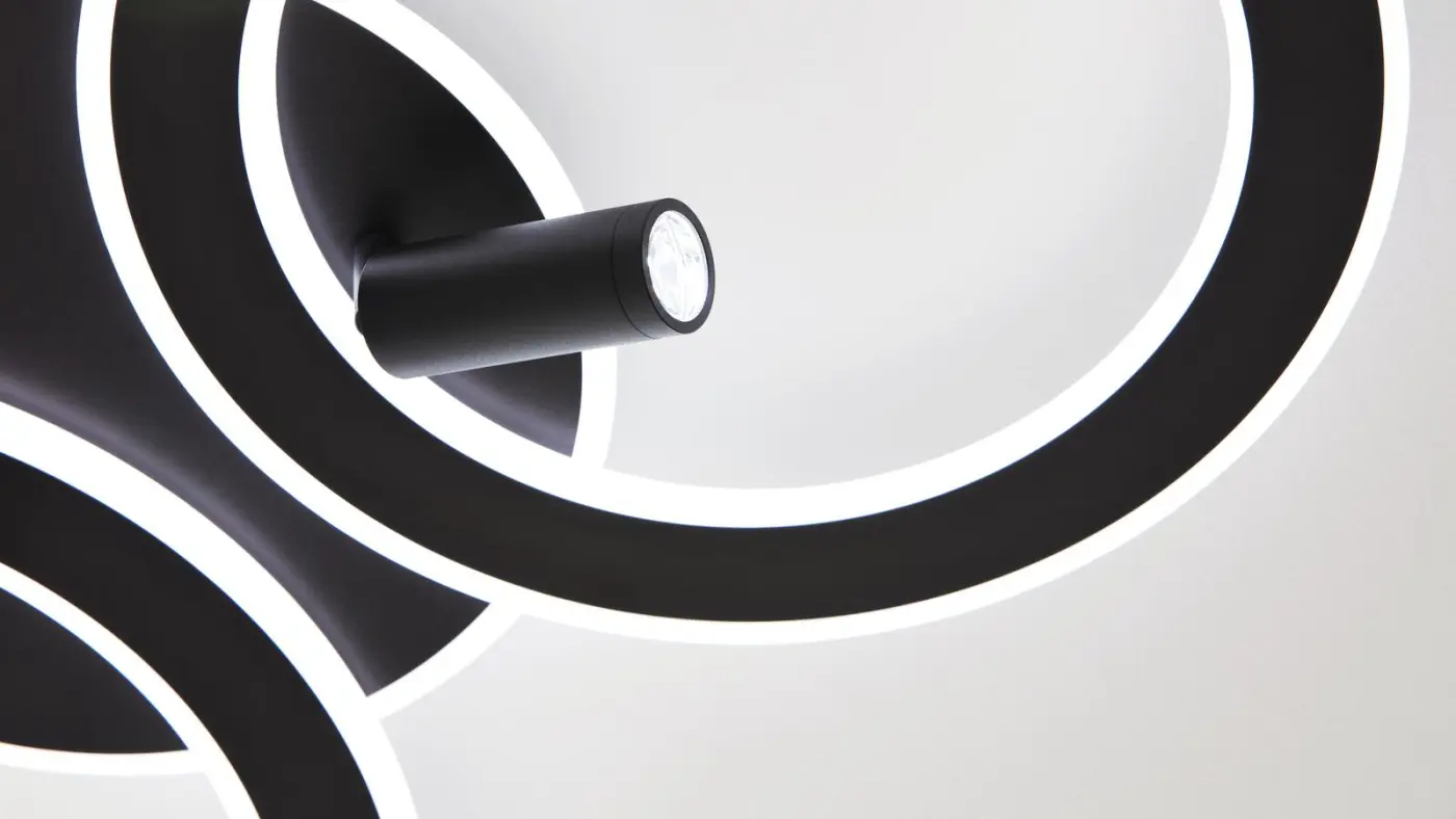 Interliving Deckenleuchte IL 9336 Schwarz