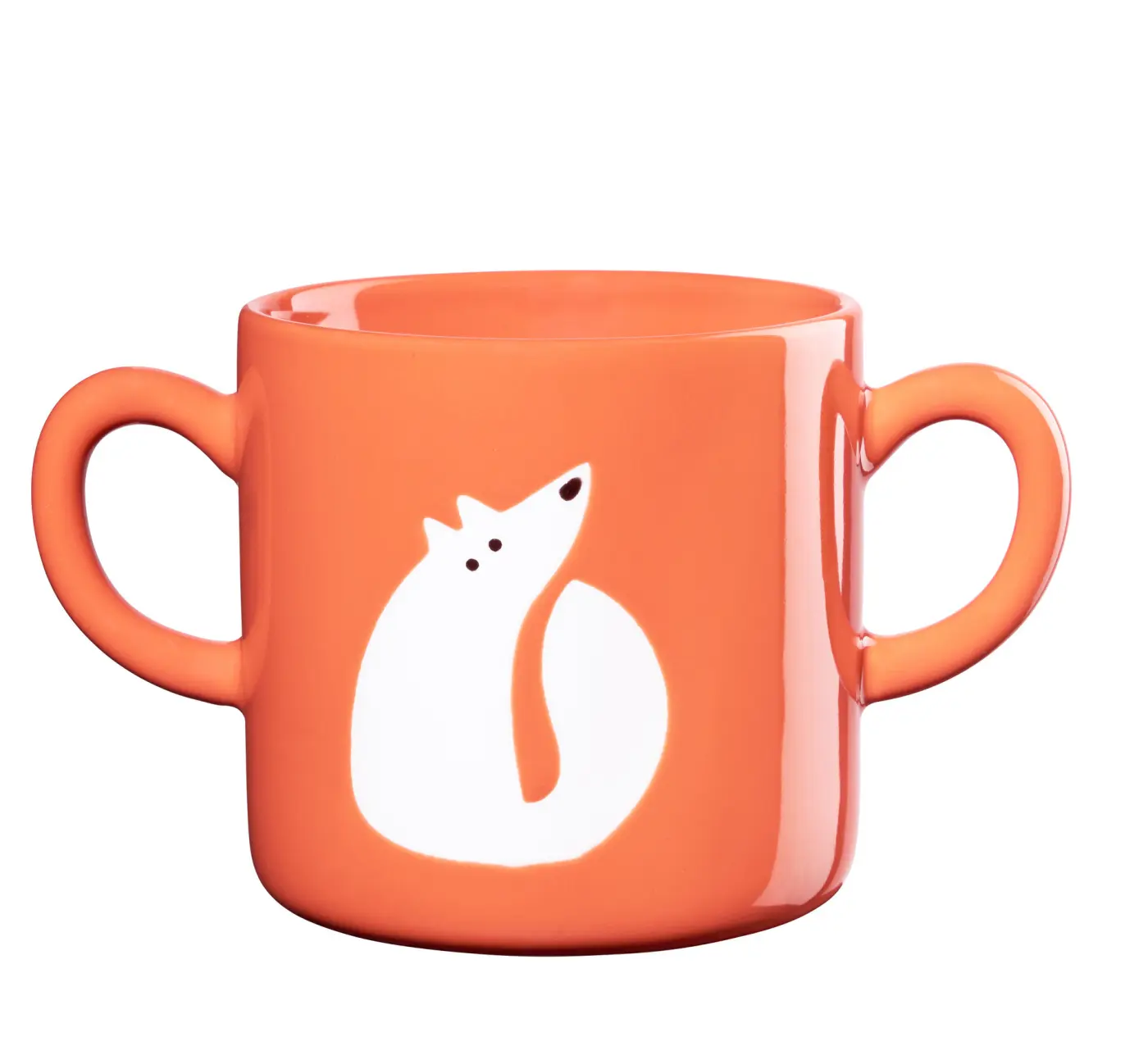 ASA Henkelbecher Buddies Fuchs orange 0,25 l