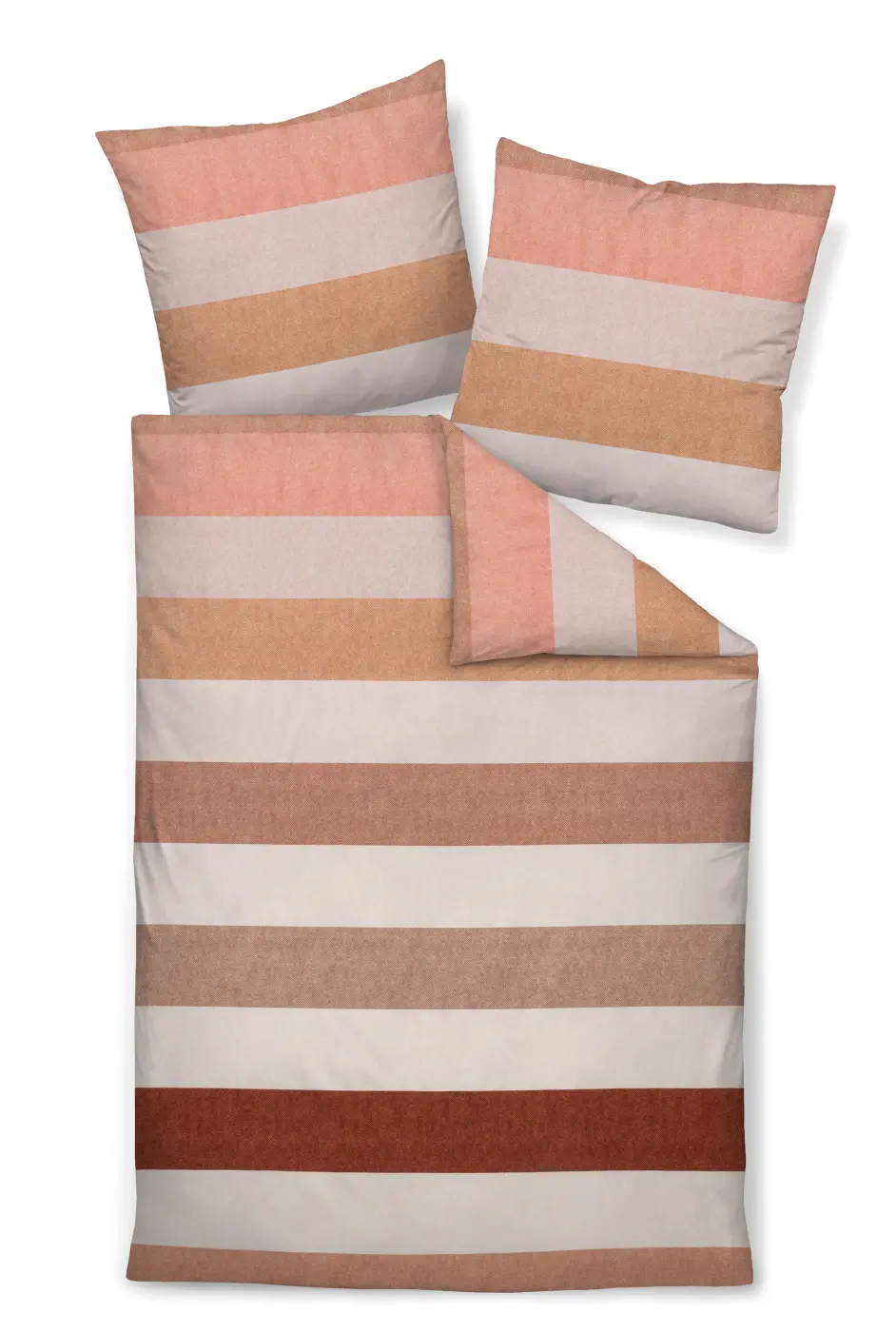 Janine Garnitur Feinbiber  beige terra 135x200,80x80 cm