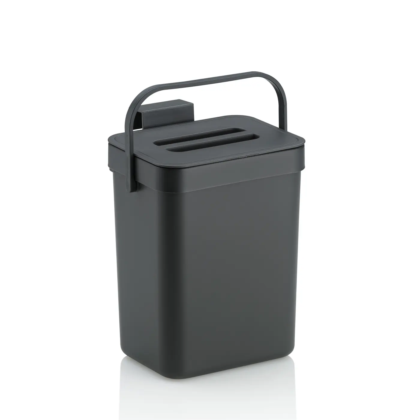 Kela Bio Abfalleimer Paulo 2,3 l schwarz