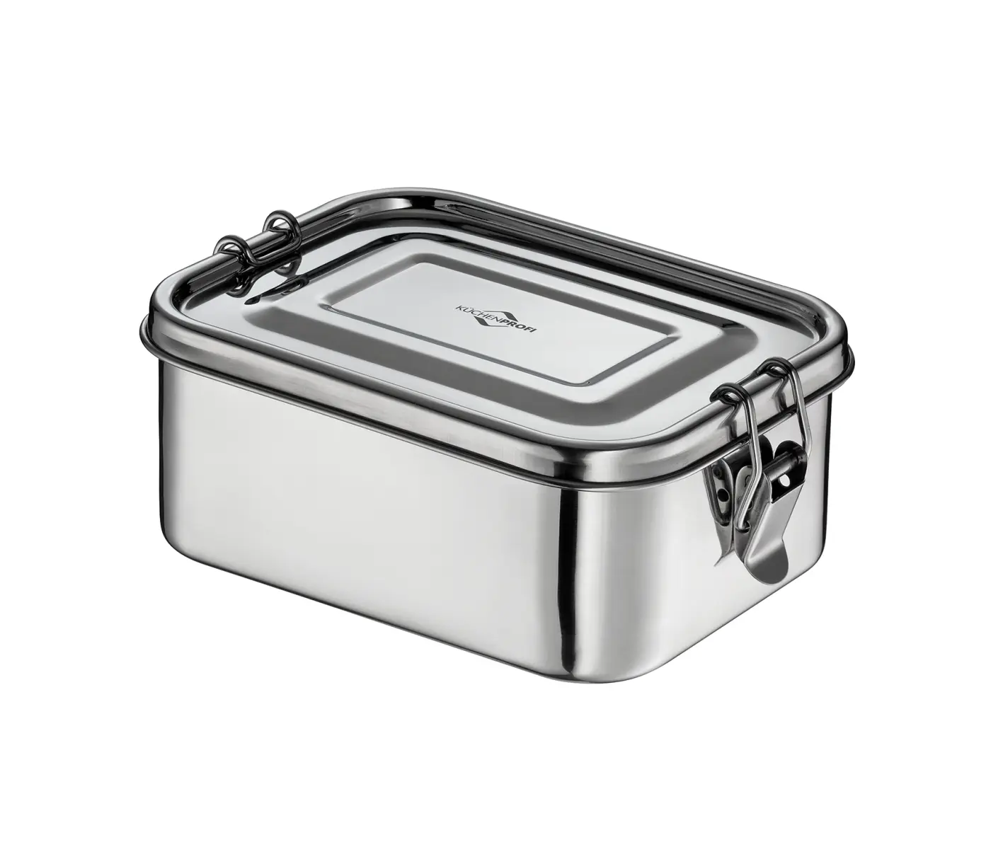 Küchenprofi Lunchbox Classic Edelstahl 17,5 × 13 × 6,5 cm