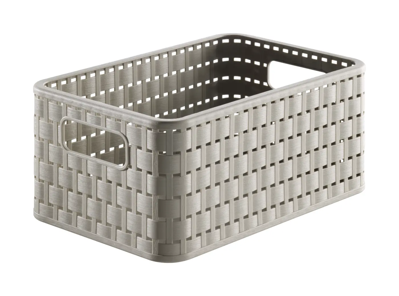 Rotho  Box ohne Deckel B28 H13 T18 Cappuccino
