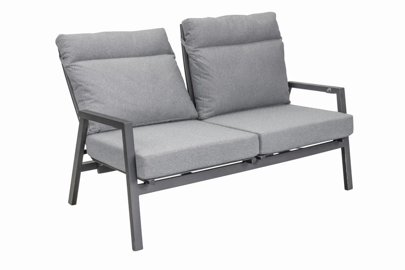 LC Garden 2er Sofa Serie Sondrino hellgru/anthrazit ca. 152 x 98 x 81 cm LC Garden 2er Sofa Serie Sondrino hellgru/anthrazit ca. 152 x 98 x 81 cm