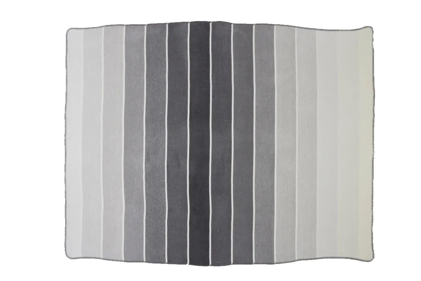 Interliving  Wohndecke Serie 9114 Horizon Grey grau-natur 150x200cm