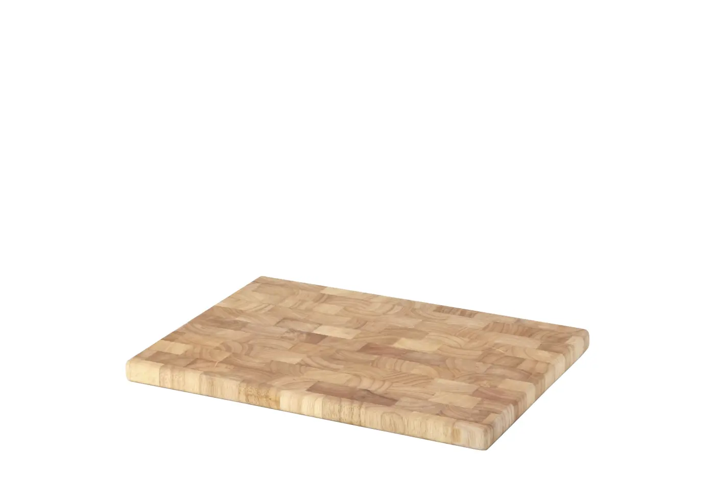 Continenta Schneidebrett 35 x 25 cm Gummibaum Stirnholz