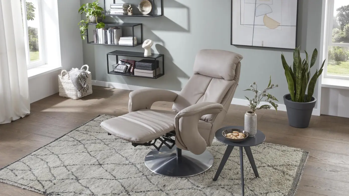 Hukla Relaxsessel CM-HU1157-XL incl. Starthilfe Vivre pearl Hukla Relaxsessel CM-HU1157-XL incl. Starthilfe Vivre pearl