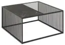 Actona  Couchtisch Strington schwarz ca. 80 x 80 x 40 cm