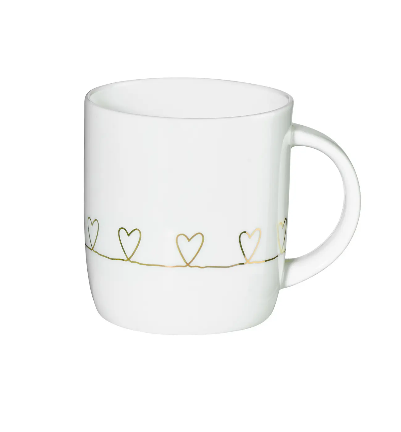 ASA Henkelbecher 350 ml 8,7 x 9,4 cm Hearts