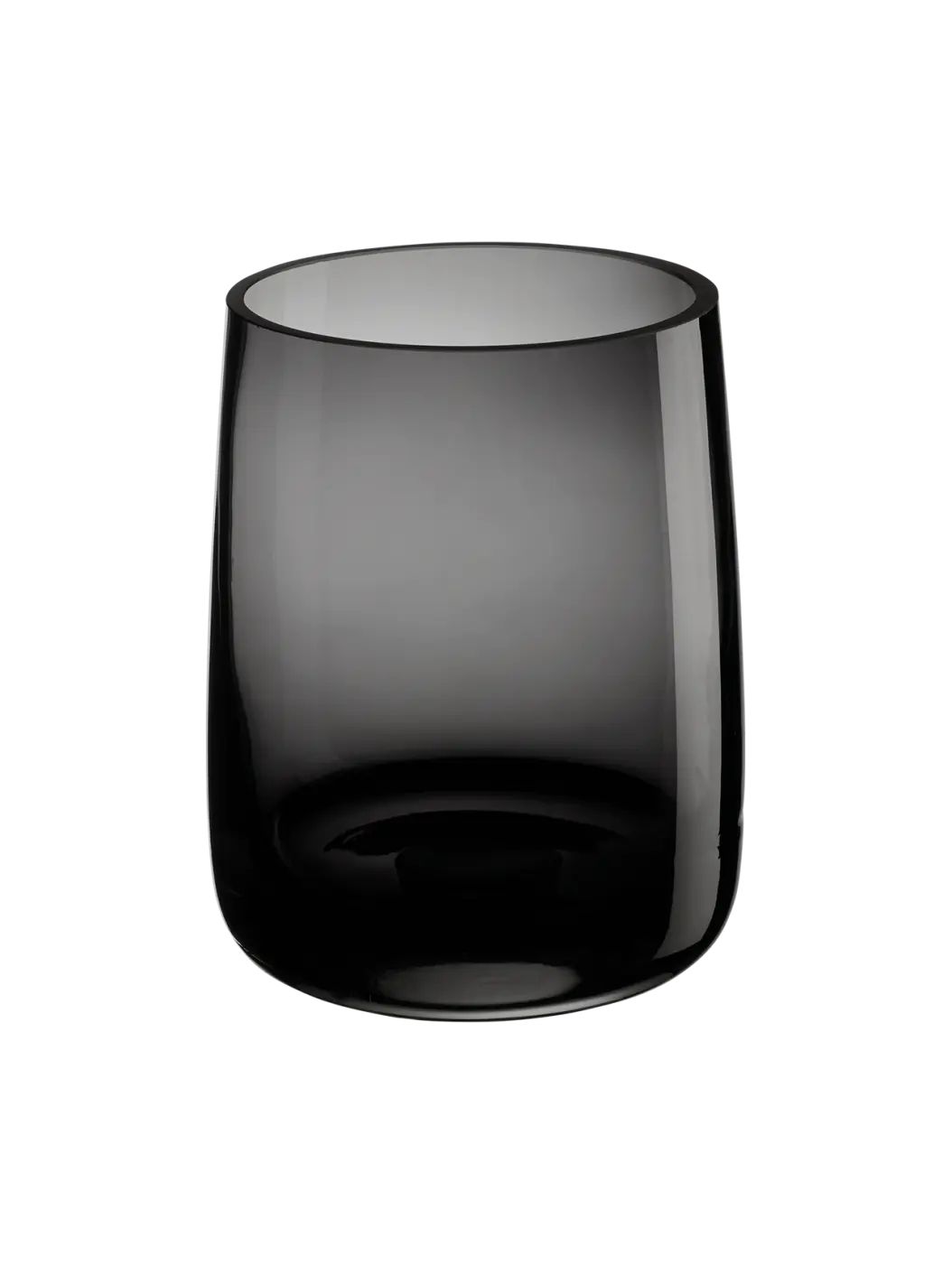 ASA Vase 14,5 x 18 cm Grau glänzend