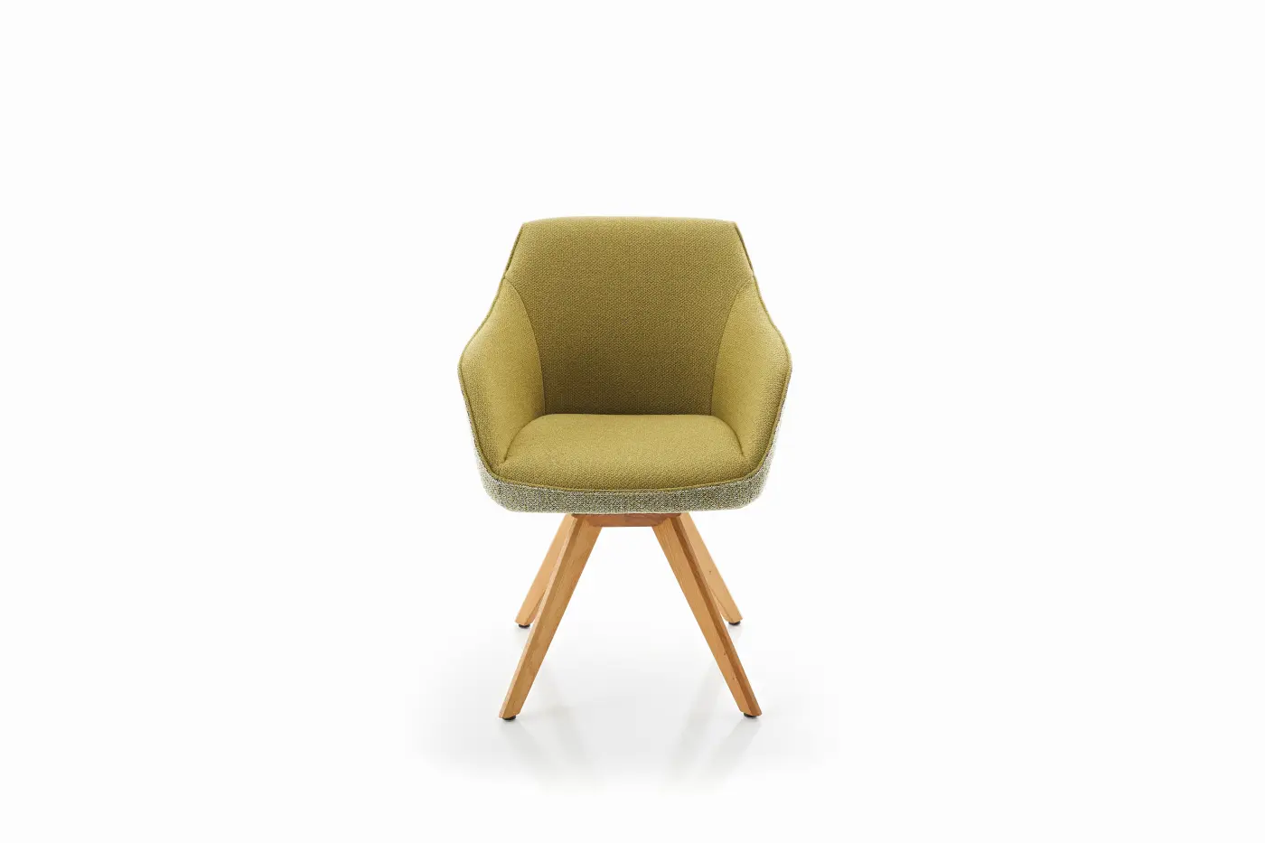 Koinor Sessel drehbar 1250-S9VX grün/Wildeiche natur