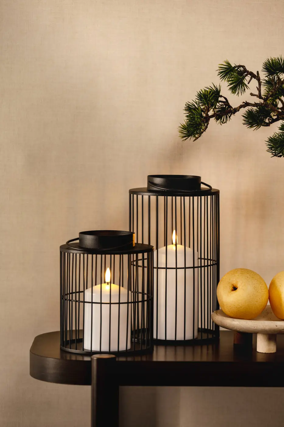 Leonardo LED-Lampe SILENZIO schwarz 19 cm