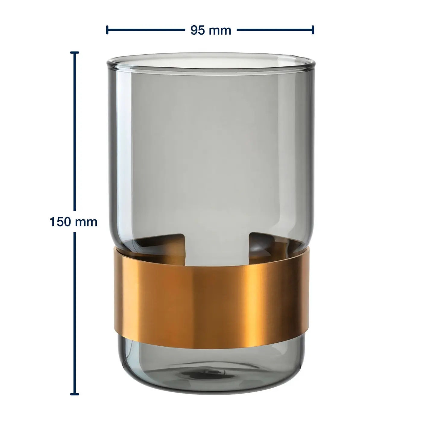 Leonardo Vase SILENZIO mehrfarbig 15,9 cm