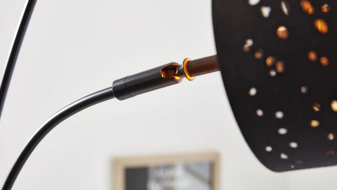 Interliving Stehleuchte IL 9335 Schwarz