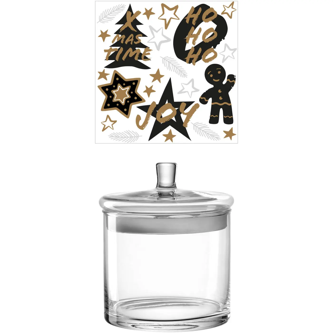 Leonardo Dose SILENZIO Kalk-Natron Glas klar