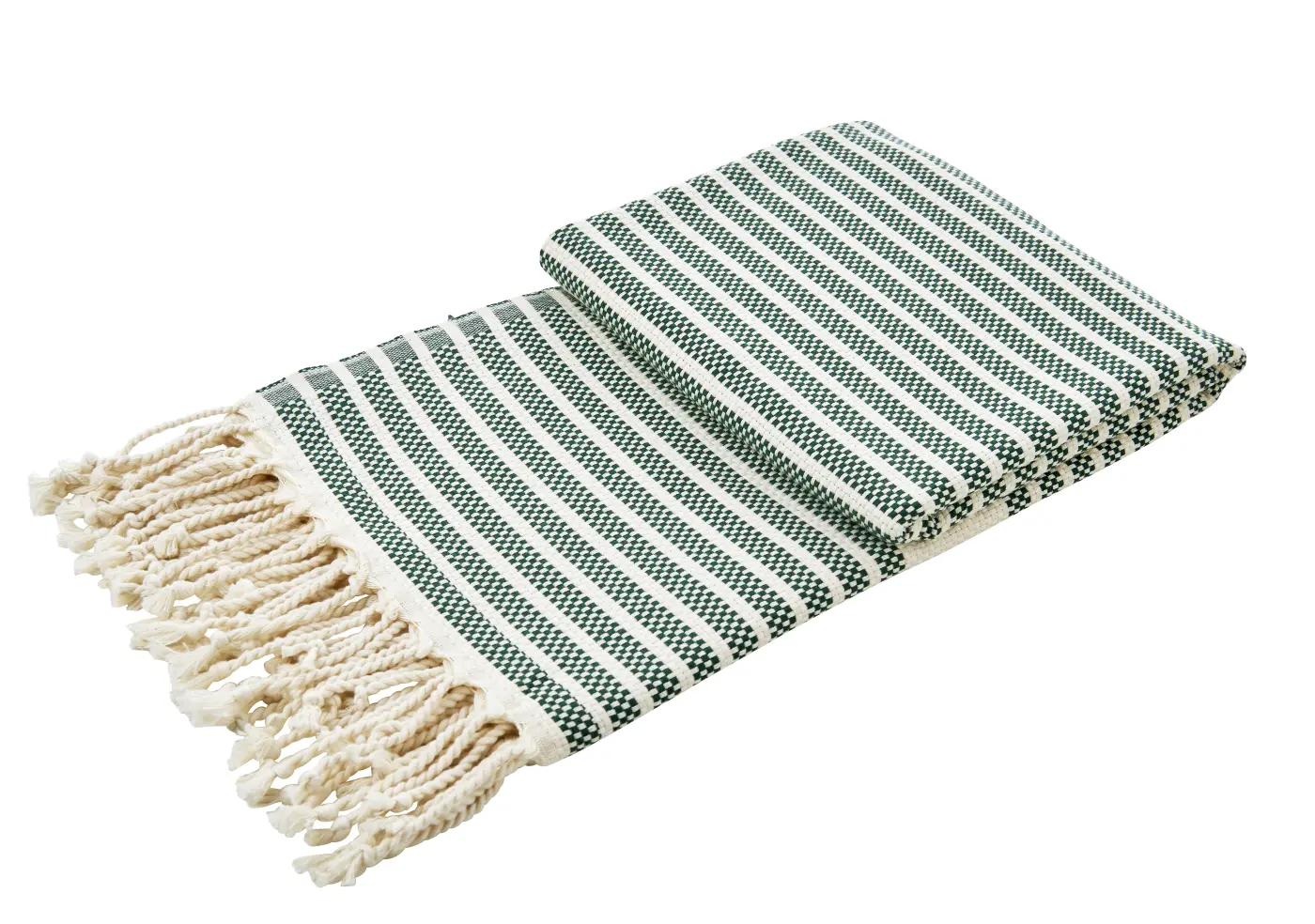 Done. Plaid Lounge Stripes Plus Orange 100x180cm