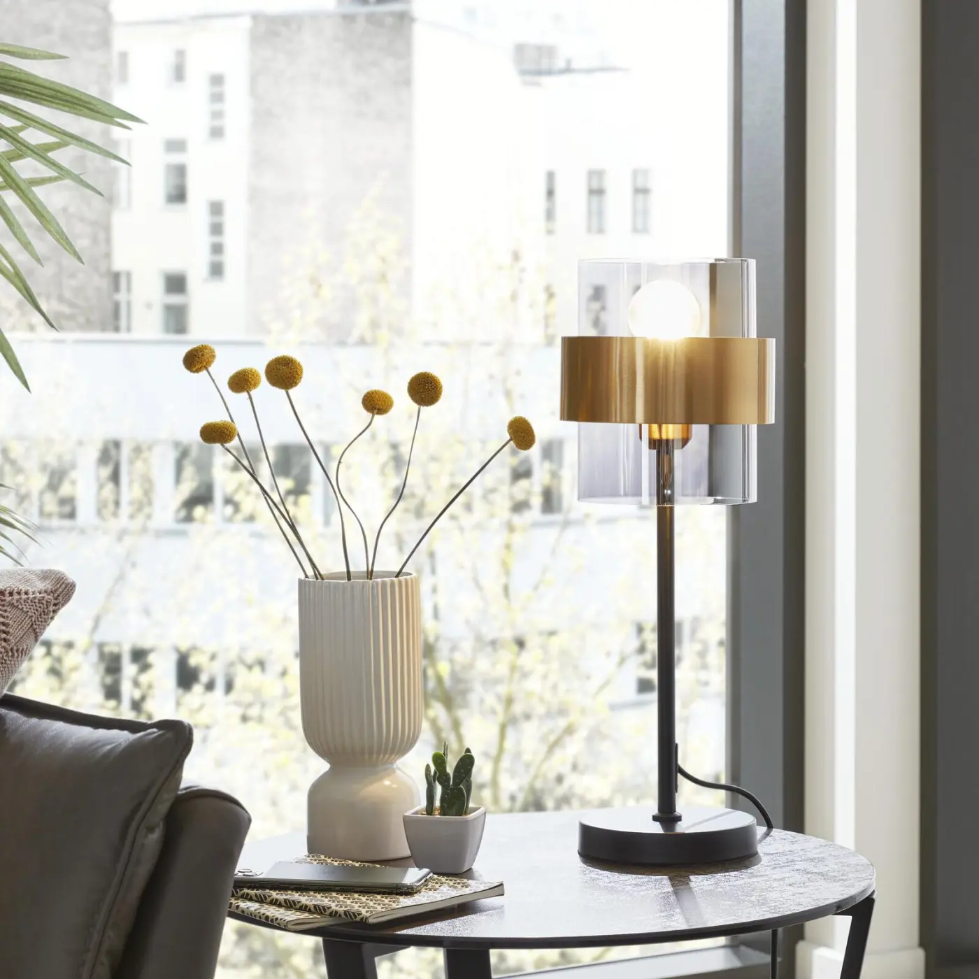 Interliving Tischleuchte IL 9333 Schwarz