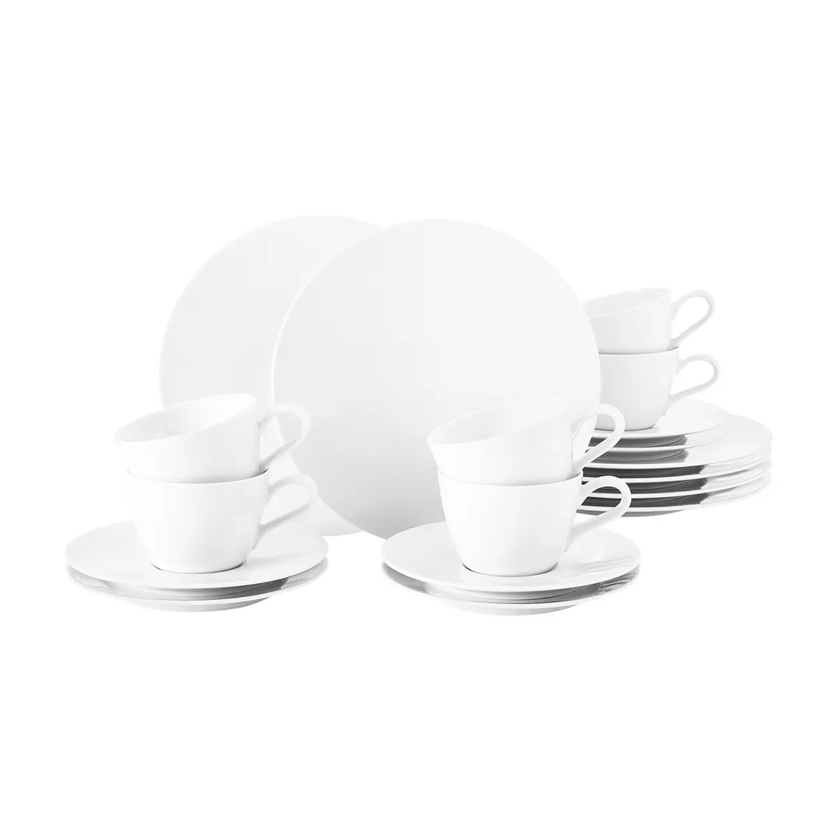 Seltmann Weiden  Kaffeeservice 18-teilig Life Life 3 Weiß