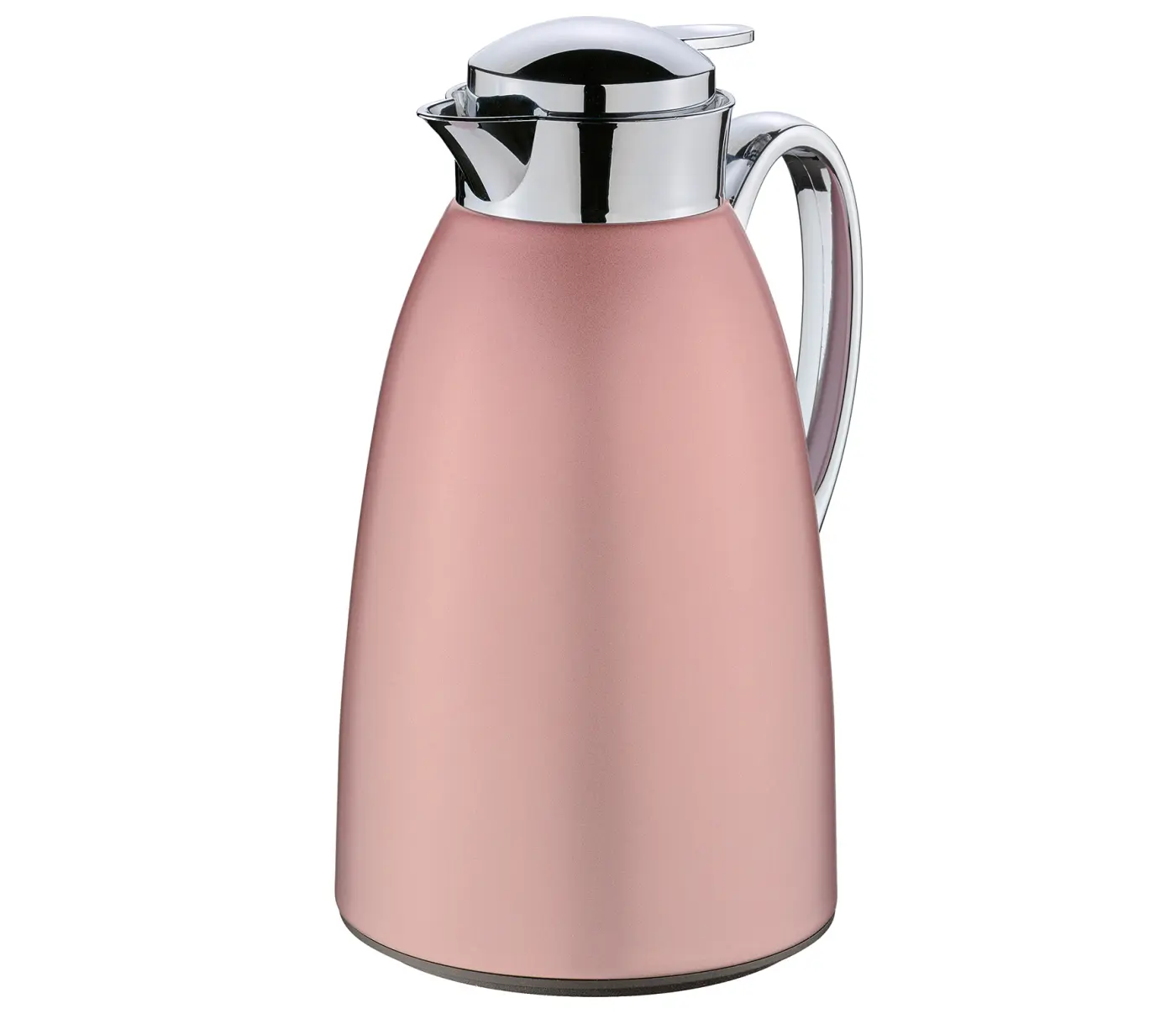 Cilio Isolierkanne B 15,8 cm T 15,8 cm H 27,7 cm Edelstahl Rosegold