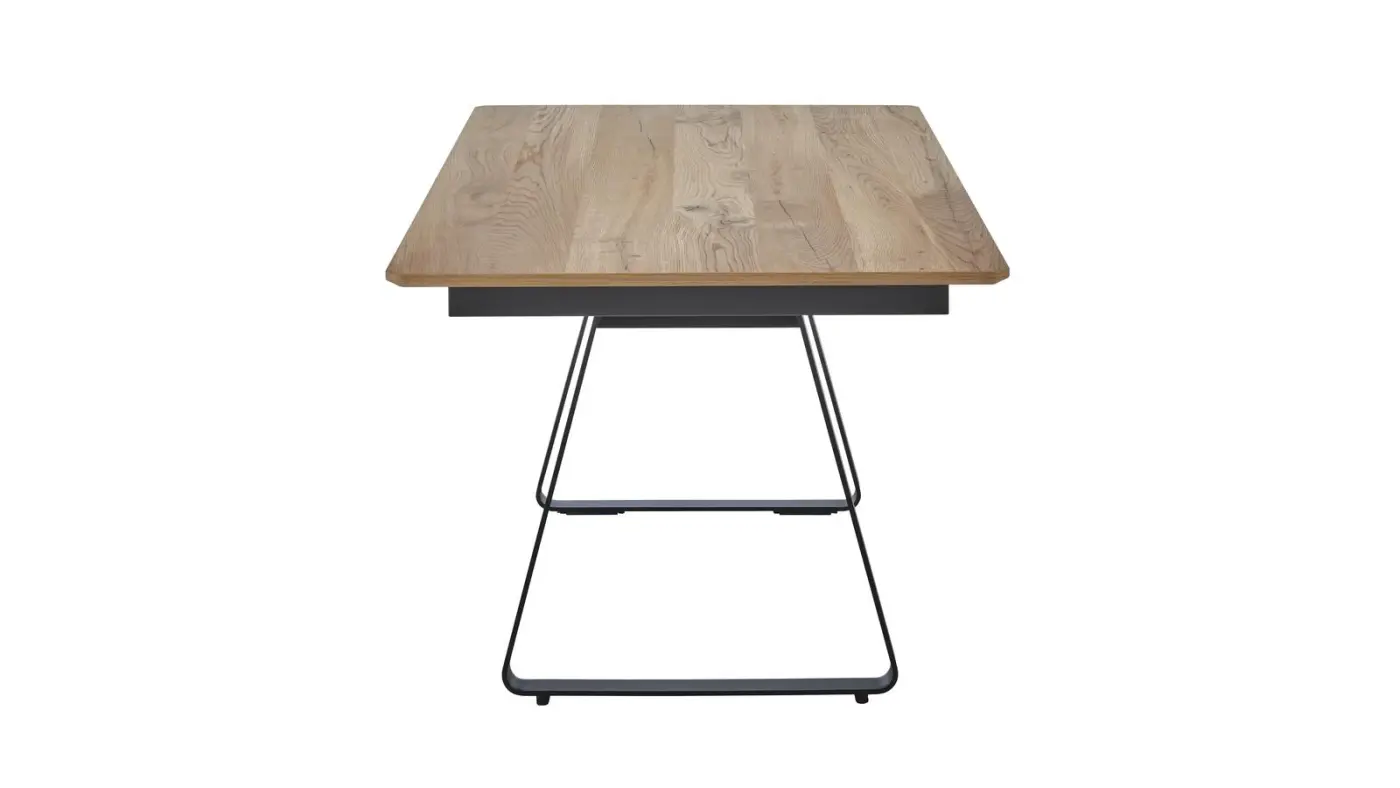 Venjakob Esstisch ET 312 Russ Eiche rustico hell 160 x 90 cm