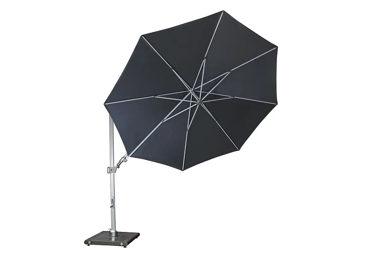 Doppler  Sockel Silver Dunkelgrau